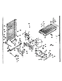 Unit Parts parts for Kenmore Refrigerator 106.6662220 (1066662220, 106 6662220) from AppliancePartsPros.com