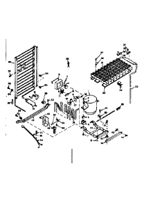 Unit Parts parts for Kenmore Refrigerator 106.6662610 (1066662610, 106 6662610) from AppliancePartsPros.com