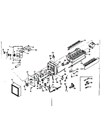 Icemaker Parts parts for Kenmore Refrigerator 106.6662620 (1066662620, 106 6662620) from AppliancePartsPros.com