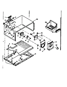 Freezer Parts parts for Kenmore Refrigerator 106.6662630 (1066662630, 106 6662630) from AppliancePartsPros.com