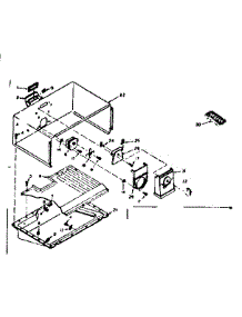 Freezer Parts parts for Kenmore Refrigerator 106.6664300 (1066664300, 106 6664300) from AppliancePartsPros.com