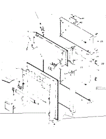 Door Parts parts for Kenmore Refrigerator 106.6664420 (1066664420, 106 6664420) from AppliancePartsPros.com