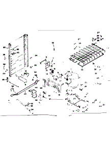 Unit Parts parts for Kenmore Refrigerator 106.6664420 (1066664420, 106 6664420) from AppliancePartsPros.com