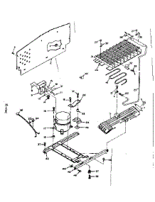Unit Parts parts for Kenmore Refrigerator 106.6664501 (1066664501, 106 6664501) from AppliancePartsPros.com