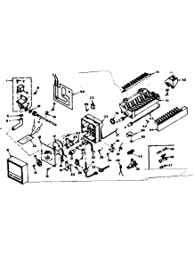 Icemaker Parts parts for Kenmore Refrigerator 106.6664611 (1066664611, 106 6664611) from AppliancePartsPros.com