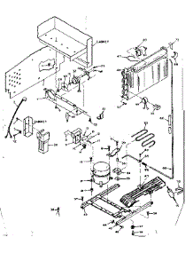 Unit Parts parts for Kenmore Refrigerator 106.6665011 (1066665011, 106 6665011) from AppliancePartsPros.com