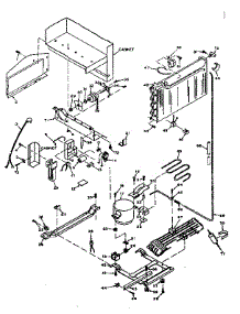Unit Parts parts for Kenmore Refrigerator 106.6665030 (1066665030, 106 6665030) from AppliancePartsPros.com