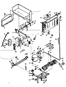 Unit Parts parts for Kenmore Refrigerator 106.6665410 (1066665410, 106 6665410) from AppliancePartsPros.com