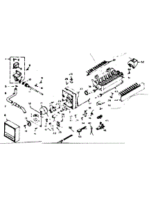 Icemaker Parts parts for Kenmore Refrigerator 106.6665430 (1066665430, 106 6665430) from AppliancePartsPros.com