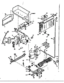Unit Parts parts for Kenmore Refrigerator 106.6665530 (1066665530, 106 6665530) from AppliancePartsPros.com