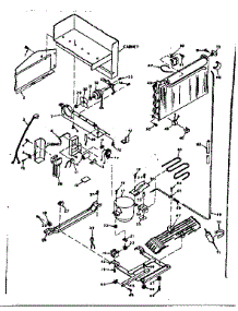 Refrigerator Unit Parts parts for Kenmore Refrigerator 106.6665630 (1066665630, 106 6665630) from AppliancePartsPros.com