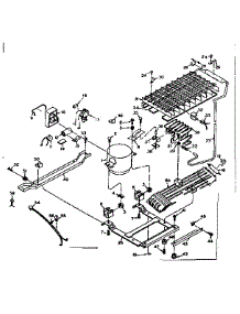 Unit Parts parts for Kenmore Refrigerator 106.6666020 (1066666020, 106 6666020) from AppliancePartsPros.com