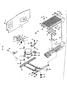 Unit Parts parts for Kenmore Refrigerator 106.6666031 (1066666031, 106 6666031) from AppliancePartsPros.com
