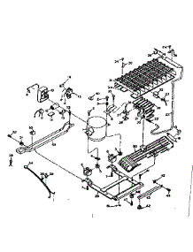 Refrigerator Unit Parts parts for Kenmore Refrigerator 106.6666220 (1066666220, 106 6666220) from AppliancePartsPros.com