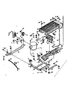 Unit Parts parts for Kenmore Refrigerator 106.6666520 (1066666520, 106 6666520) from AppliancePartsPros.com