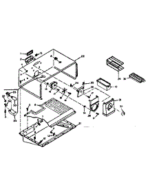 Freezer Section Parts parts for Kenmore Refrigerator 106.6666570 (1066666570, 106 6666570) from AppliancePartsPros.com