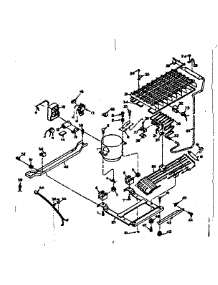 Unit Parts parts for Kenmore Refrigerator 106.6666640 (1066666640, 106 6666640) from AppliancePartsPros.com