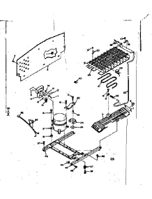 Unit Parts parts for Kenmore Refrigerator 106.6666811 (1066666811, 106 6666811) from AppliancePartsPros.com
