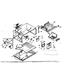 Freezer Section Parts parts for Kenmore Refrigerator 106.6666870 (1066666870, 106 6666870) from AppliancePartsPros.com
