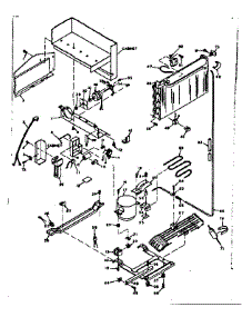 Unit Parts parts for Kenmore Refrigerator 106.6667010 (1066667010, 106 6667010) from AppliancePartsPros.com