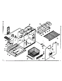 Freezer Section Parts parts for Kenmore Refrigerator 106.6667020 (1066667020, 106 6667020) from AppliancePartsPros.com