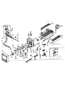 Icemaker Parts parts for Kenmore Refrigerator 106.6667110 (1066667110, 106 6667110) from AppliancePartsPros.com