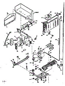 Unit Parts parts for Kenmore Refrigerator 106.6667220 (1066667220, 106 6667220) from AppliancePartsPros.com