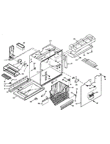 Freezer Section Parts parts for Kenmore Refrigerator 106.6667590 (1066667590, 106 6667590) from AppliancePartsPros.com