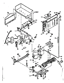 Unit Parts parts for Kenmore Refrigerator 106.6667610 (1066667610, 106 6667610) from AppliancePartsPros.com