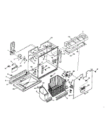 Freezer Section Parts parts for Kenmore Refrigerator 106.6667681 (1066667681, 106 6667681) from AppliancePartsPros.com