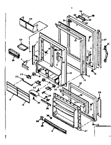 Door Parts parts for Kenmore Refrigerator 106.6667690 (1066667690, 106 6667690) from AppliancePartsPros.com