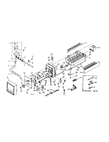 Icemaker Parts parts for Kenmore Refrigerator 106.6667823 (1066667823, 106 6667823) from AppliancePartsPros.com