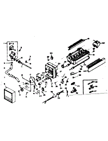 Icemaker Parts parts for Kenmore Refrigerator 106.6667860 (1066667860, 106 6667860) from AppliancePartsPros.com