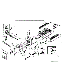 Icemaker Parts parts for Kenmore Refrigerator 106.6668000 (1066668000, 106 6668000) from AppliancePartsPros.com