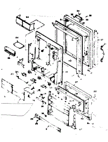 Door Parts parts for Kenmore Refrigerator 106.6668615 (1066668615, 106 6668615) from AppliancePartsPros.com