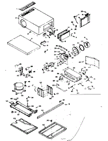 Unit Parts parts for Kenmore Refrigerator 106.6668615 (1066668615, 106 6668615) from AppliancePartsPros.com