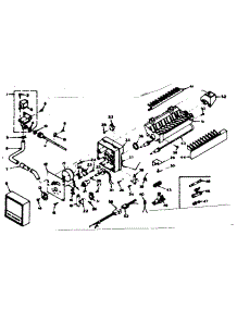 Icemaker Parts parts for Kenmore Refrigerator 106.6668802 (1066668802, 106 6668802) from AppliancePartsPros.com
