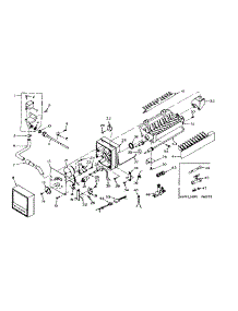 Icemaker Parts parts for Kenmore Refrigerator 106.6668803 (1066668803, 106 6668803) from AppliancePartsPros.com