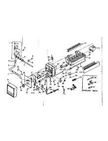 Icemaker Parts parts for Kenmore Refrigerator 106.6668844 (1066668844, 106 6668844) from AppliancePartsPros.com