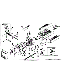 Icemaker Parts parts for Kenmore Refrigerator 106.6669300 (1066669300, 106 6669300) from AppliancePartsPros.com