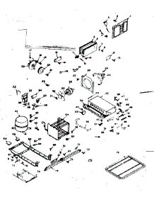 Unit Parts parts for Kenmore Refrigerator 106.6669301 (1066669301, 106 6669301) from AppliancePartsPros.com