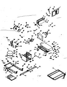 Unit Parts parts for Kenmore Refrigerator 106.6669360 (1066669360, 106 6669360) from AppliancePartsPros.com