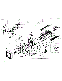 Ice Maker Parts parts for Kenmore Refrigerator 106.6671600 (1066671600, 106 6671600) from AppliancePartsPros.com