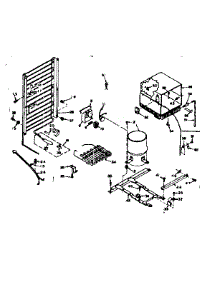 Unit Parts parts for Kenmore Refrigerator 106.6671601 (1066671601, 106 6671601) from AppliancePartsPros.com
