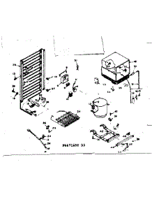 Unit Parts parts for Kenmore Refrigerator 106.6671620 (1066671620, 106 6671620) from AppliancePartsPros.com
