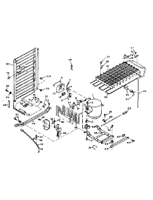 Unit Parts parts for Kenmore Refrigerator 106.6672211 (1066672211, 106 6672211) from AppliancePartsPros.com