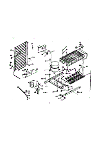 Unit Parts parts for Kenmore Refrigerator 106.6672230 (1066672230, 106 6672230) from AppliancePartsPros.com