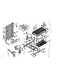 Unit Parts parts for Kenmore Refrigerator 106.6674420 (1066674420, 106 6674420) from AppliancePartsPros.com