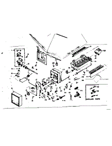 Icemaker Parts parts for Kenmore Refrigerator 106.6674501 (1066674501, 106 6674501) from AppliancePartsPros.com