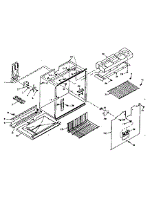 Freezer Section Parts parts for Kenmore Refrigerator 106.6675301 (1066675301, 106 6675301) from AppliancePartsPros.com
